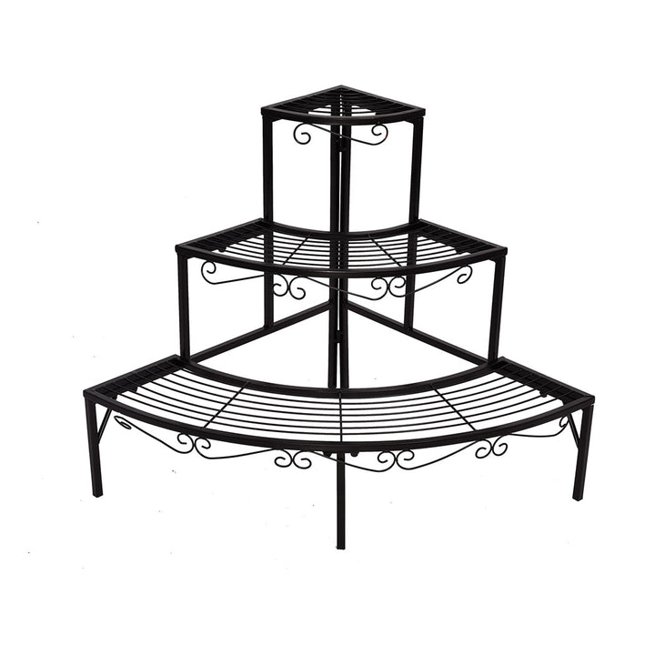 Levede Outdoor Indoor Metal Pot Plant Stand - Levede