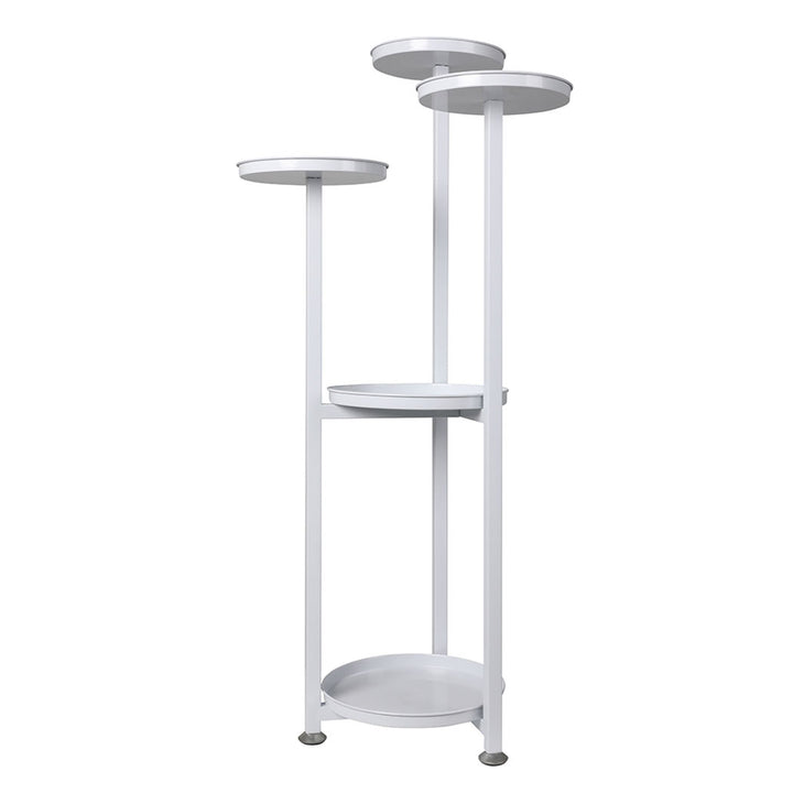 Levede Plant Stand Outdoor Indoor Flower White Large-1831592772163997696