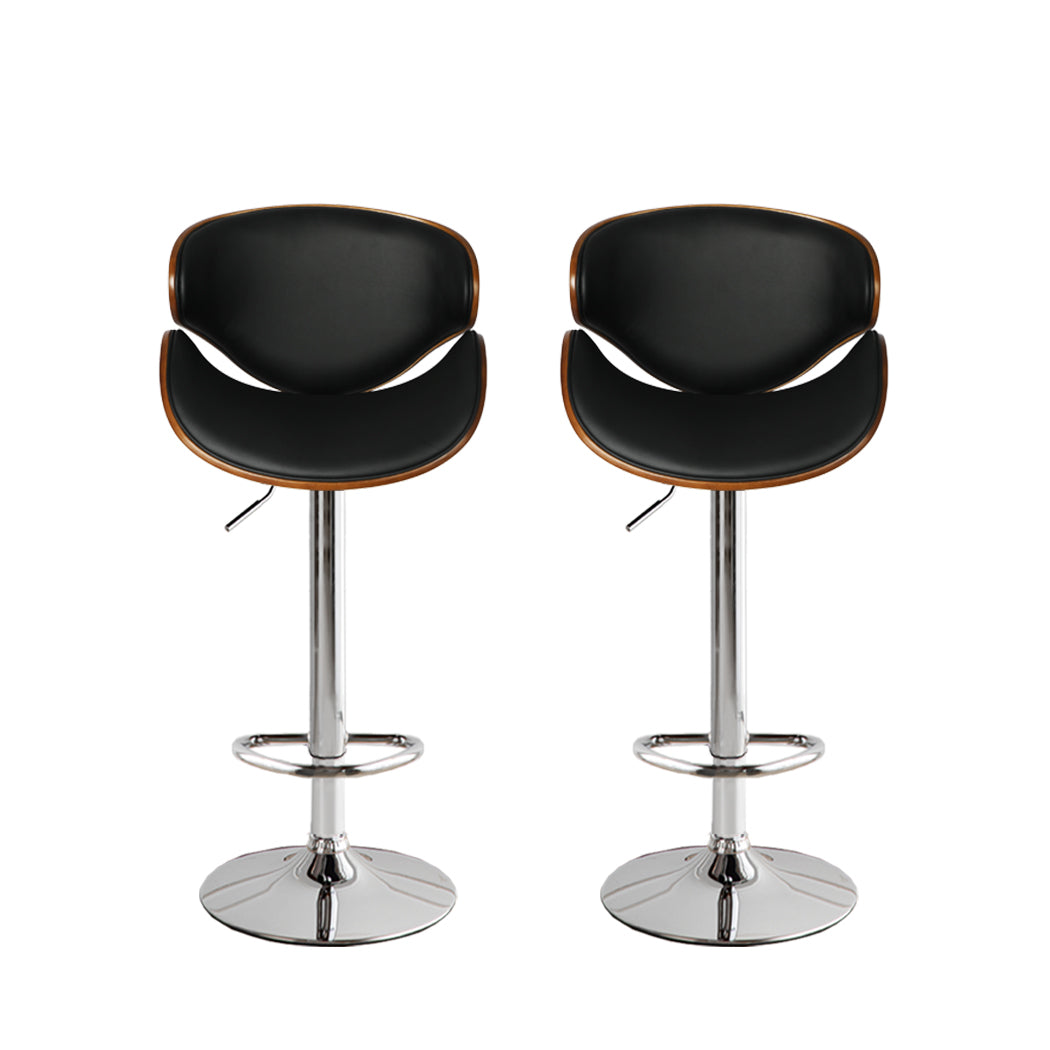 Levede 1x Gas Lift Kitchen Bar Stools - Levede