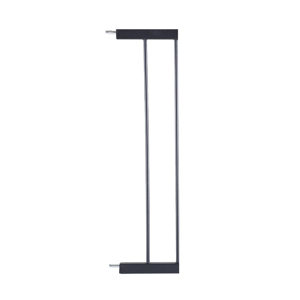 Levede Baby Safety Gate Adjustable Pet Black 10cm Extension - Levede