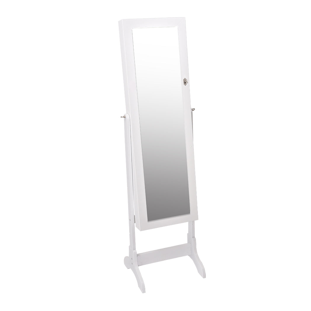 Levede Mirror Jewellery Cabinet Makeup - Levede