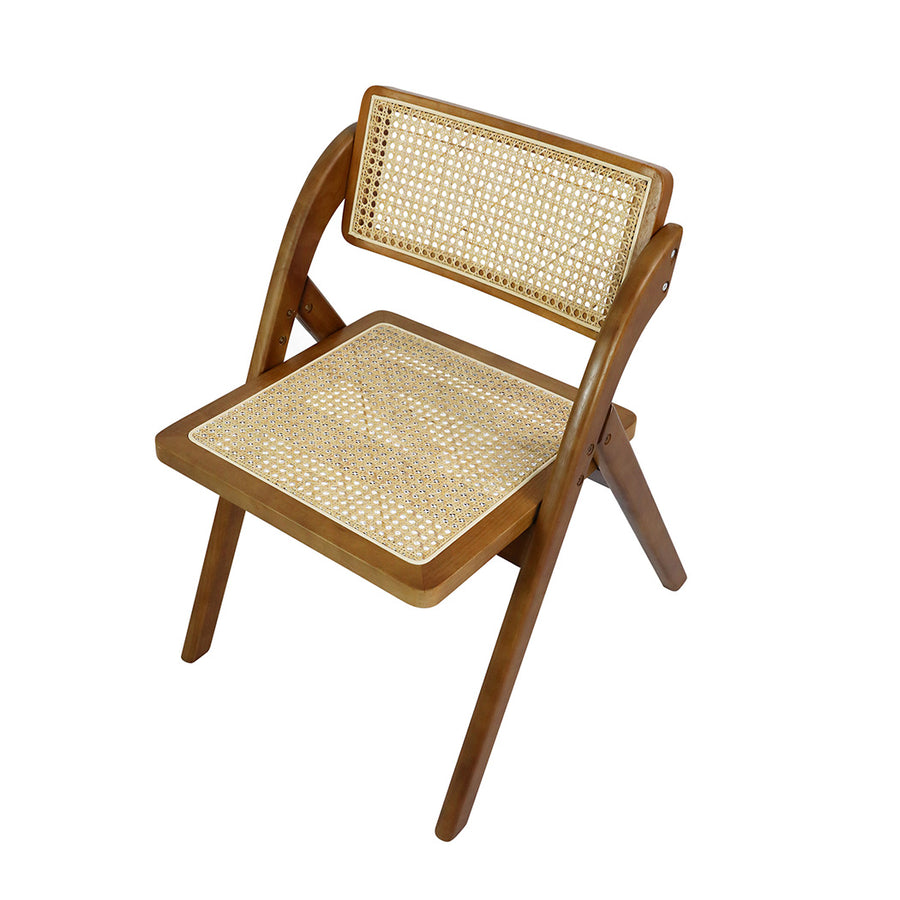 Levede 2X Foldable Accent Rattan Dining Chairs - Levede