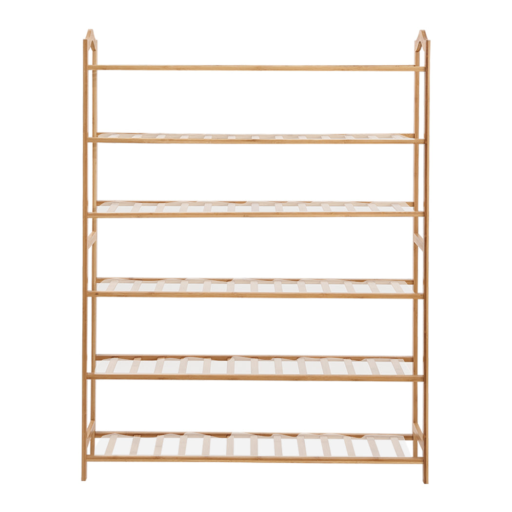 Levede Bamboo Shoe Rack Storage Wooden - Multiple Sizes Available - Levede