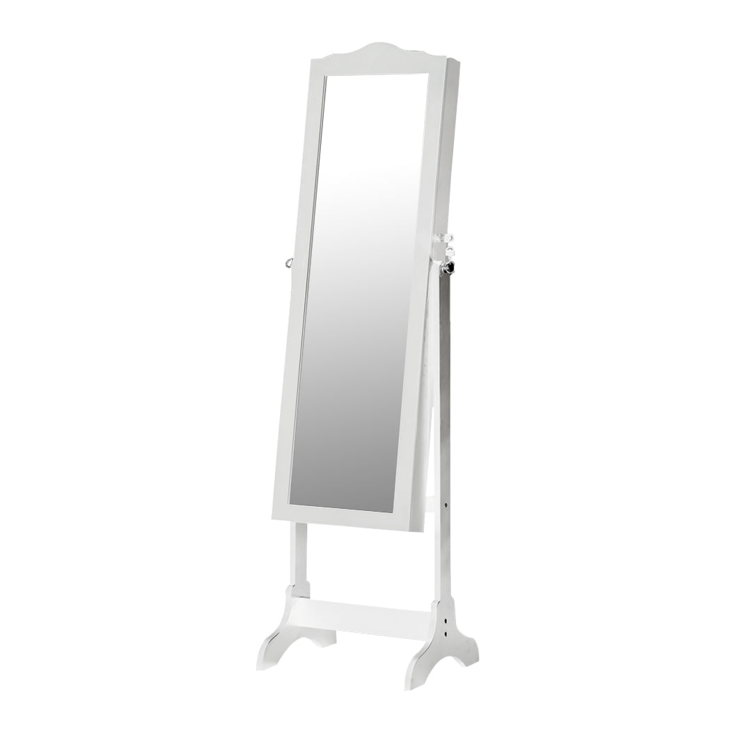 Levede Mirror Jewellery Cabinet Storage - Levede