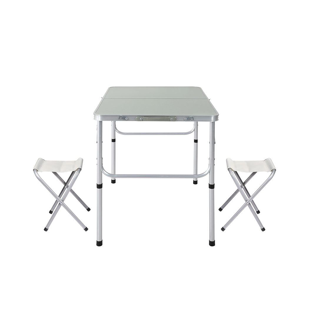 Levede Camping Table Chair Set Folding - Levede