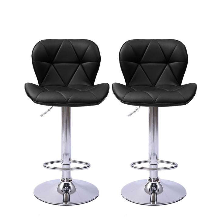 Levede 2x Bar Stool Swivel Gas Lift Kitchen Barstools - Levede