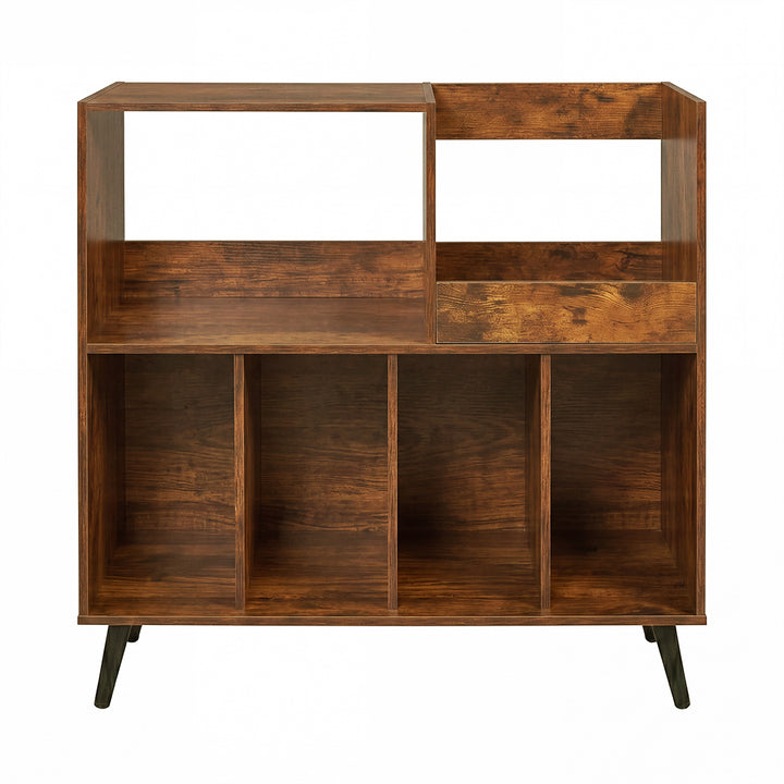 Record Player Stand Vinyl Holder Cabinet Turntable Table 300+ Albums