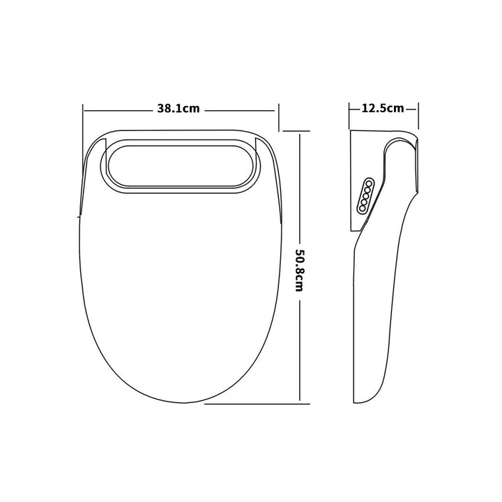 Electric Bidet Toilet Seat Cover Electronic Seats Paper Saving Auto Smart Wash