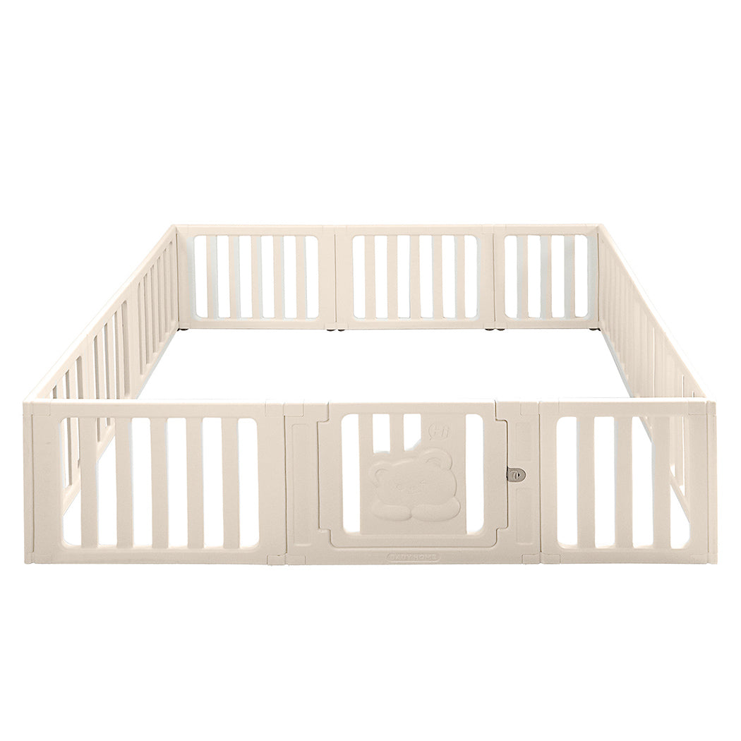 Kids Playpen Baby Safety Gate With Lock Toddler Play Game Toy 12 Panel