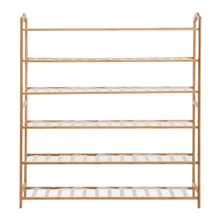 Levede Bamboo Shoe Rack Storage Wooden - Multiple Sizes Available - Levede