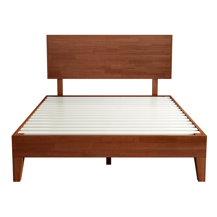 Levede Double & Queen Rubberwood Bed Frame - Levede