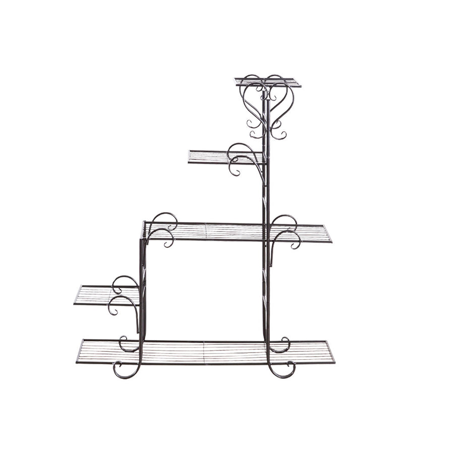 Levede 5 Tier Plant Stand Outdoor Indoor Metal - Levede