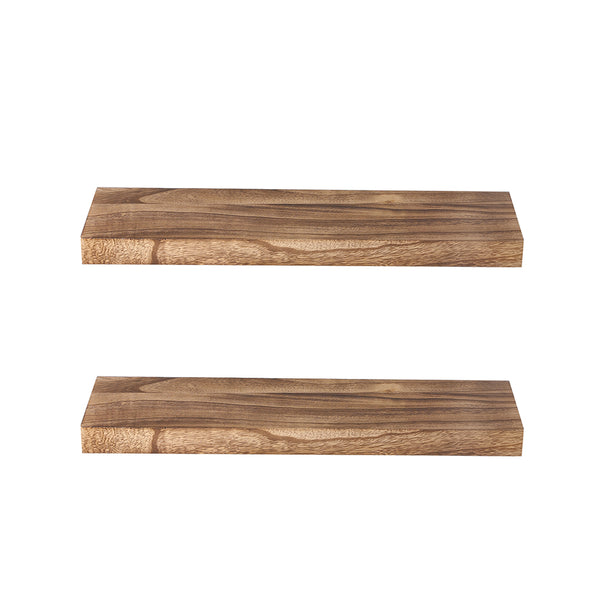 Levede 2 Pcs Floating Shelves Wall Mounted Medium.
