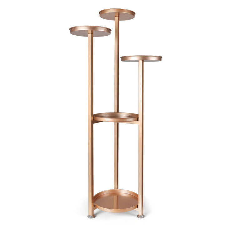 Levede Plant Stand Outdoor Indoor Flower Rose Gold Large-1831592762852642817