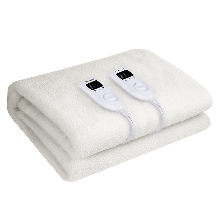 DreamZ 350GSM Electric Blanket Heated - Levede