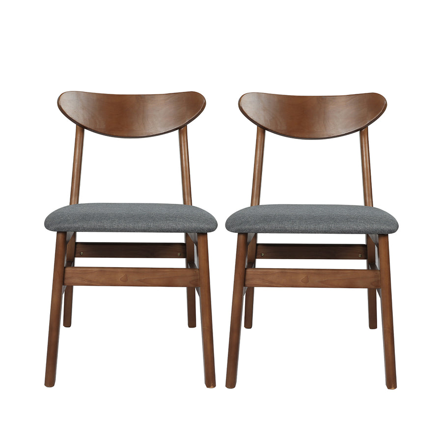 Levede 2xDining Chairs Kitchen Chair Brown 2Pack - Levede