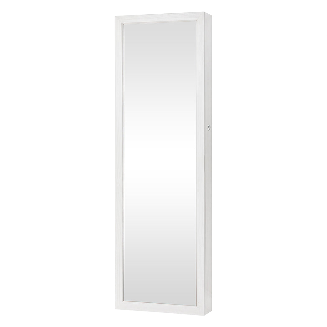 Levede Mirror Jewellery Cabinet LED - Levede