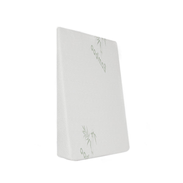 DreamZ Bedding Wedge Pillow Memory Foam White 10.