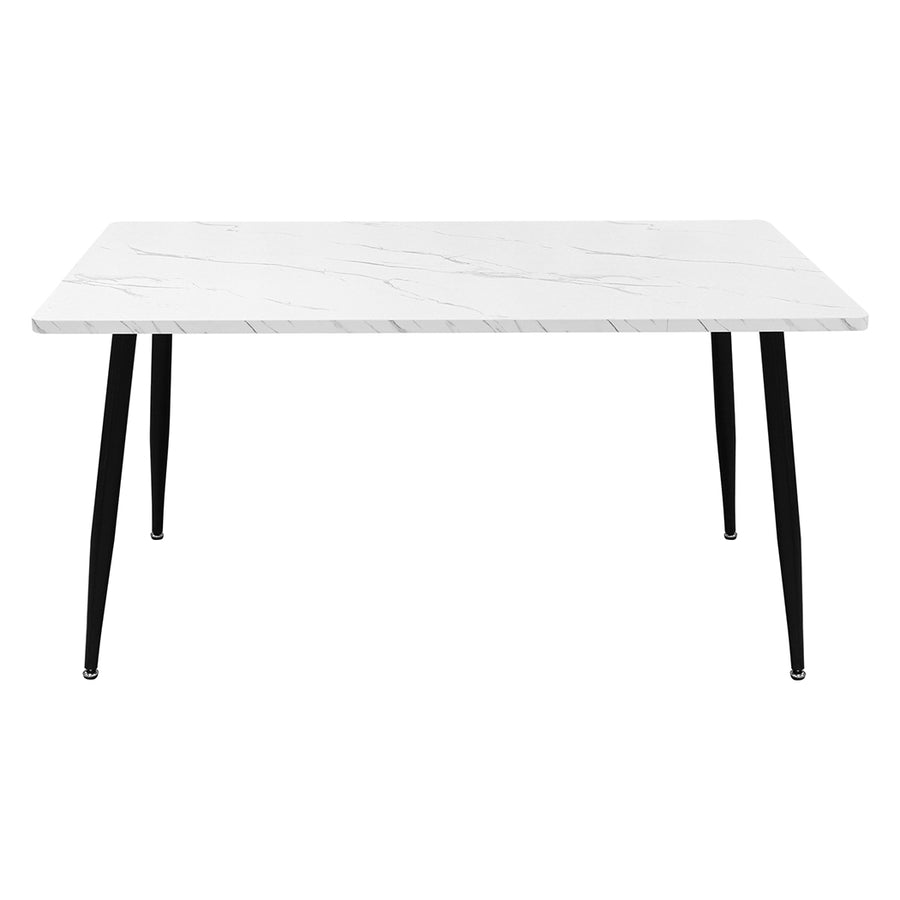 Levede Steel Dining Table for 4-6 Seaters, 150cm Length - Levede