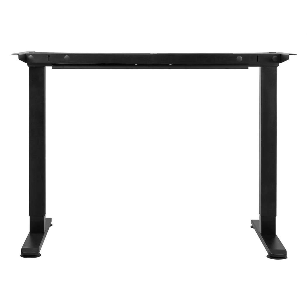 Levede Motorised Standing Desk Frame Black Dual Motor-1848848564281806849