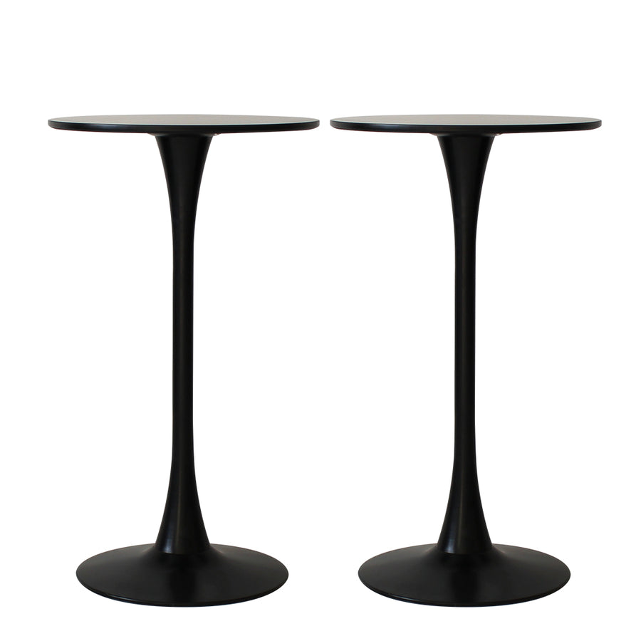 Levede 2x Round Bar Table Pub Tables - Levede