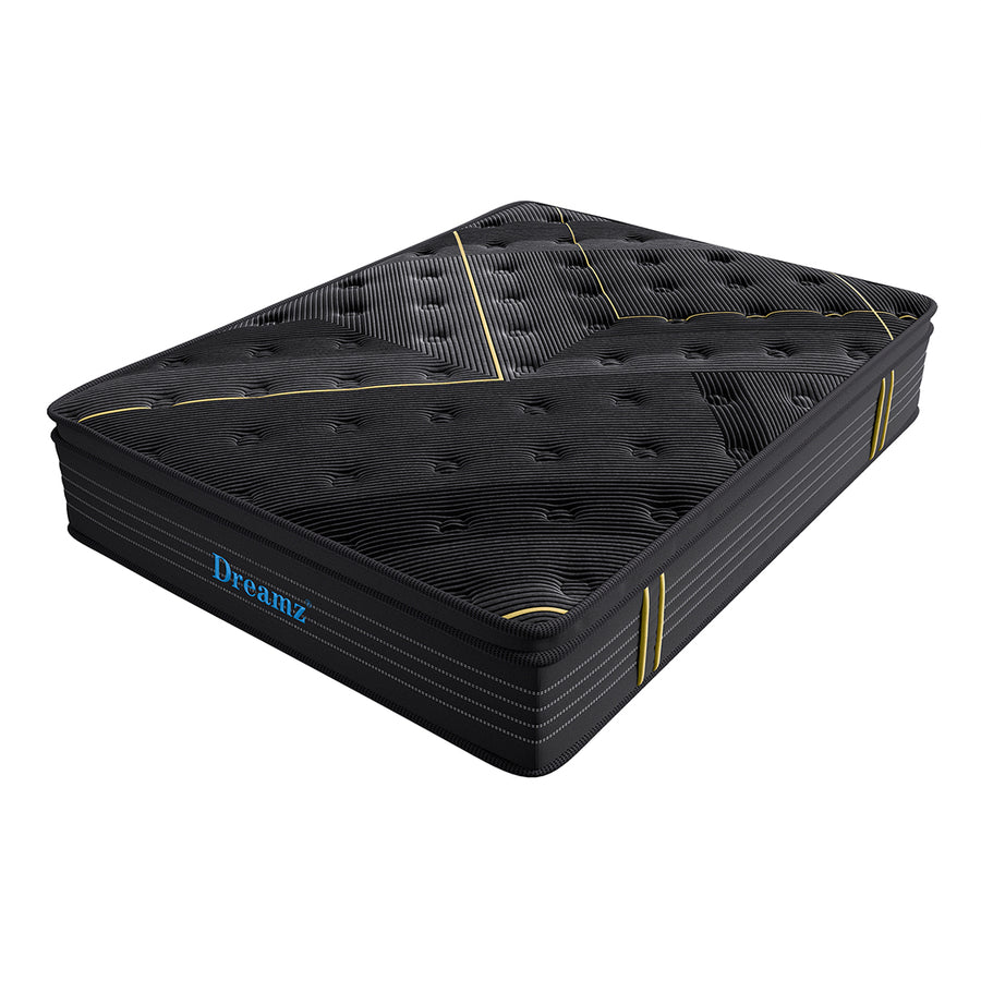 Dreamz Spring Mattress Bamboo Euro Top King Single-1831592514285604865