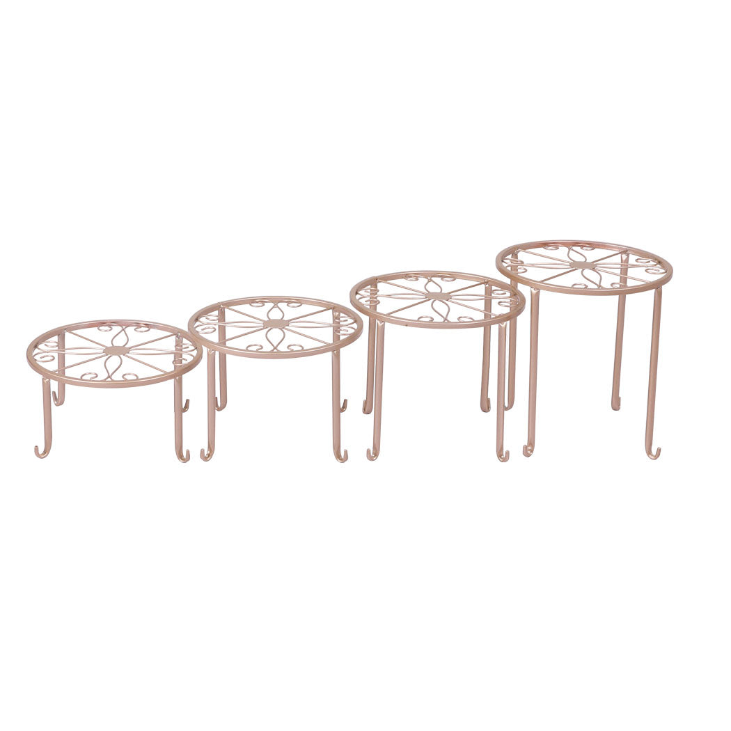 Levede Metal Plant Stand Outdoor Indoor - Versatile Design for Any Space - Levede