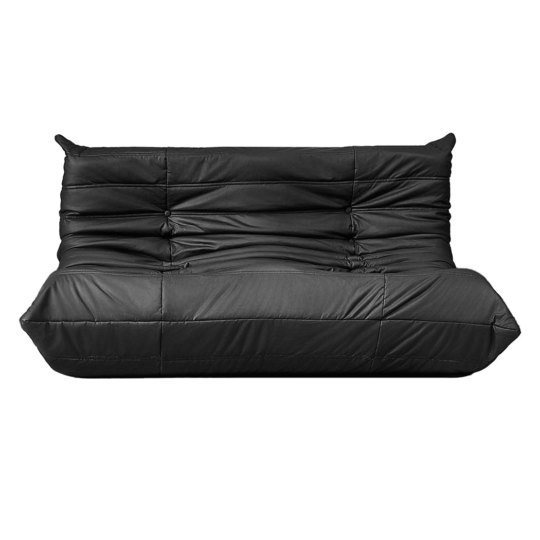 Levede 2 Seaters Floor Sofa Caterpillar Lounge - Levede