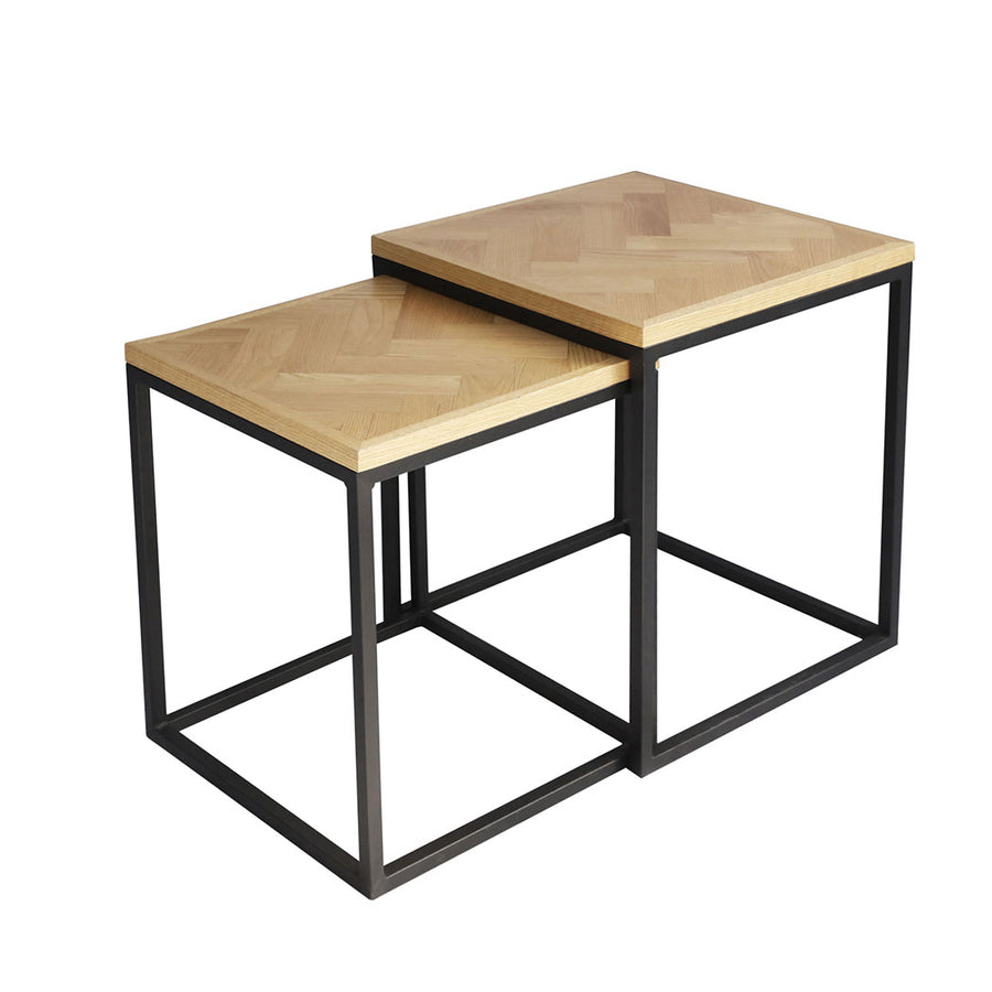 Levede 2PCS Nesting Coffee Tables - Levede