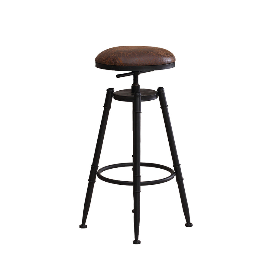 Levede Industrial Bar Stools for Kitchen - Set of 2 - Levede