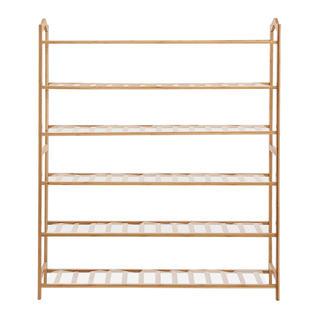 Levede Bamboo Shoe Rack Storage Wooden - Multiple Sizes Available - Levede