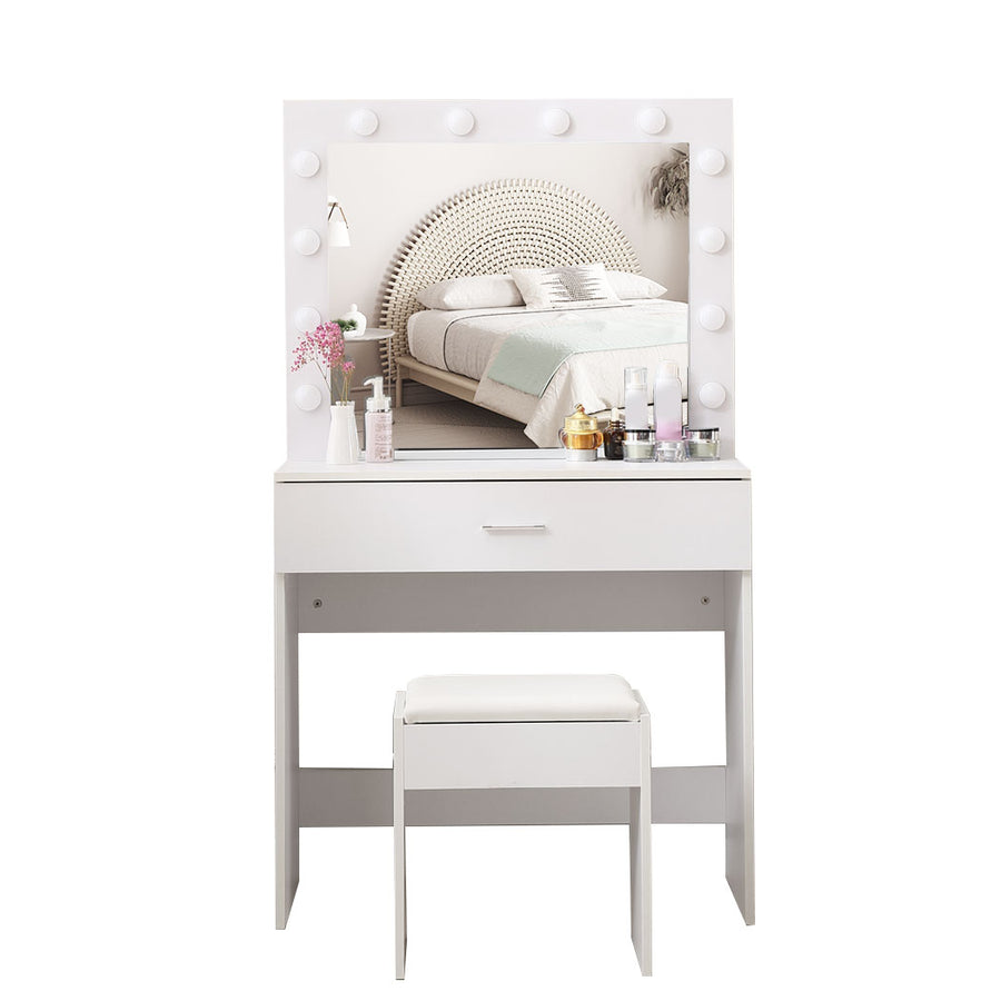 Levede Dressing Table Set Makeup Mirror - Levede