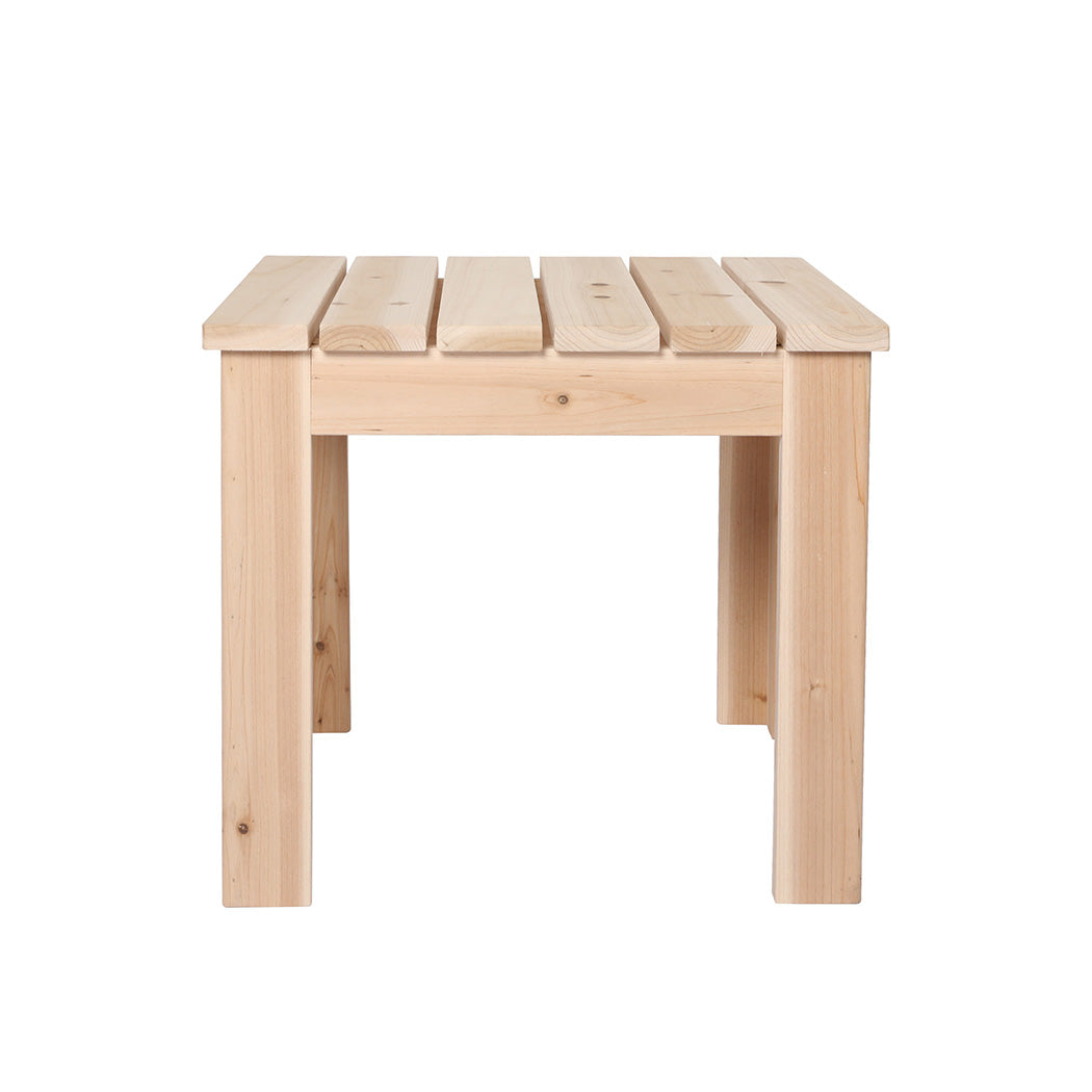 Levede Wooden Side Table Outdoor Furniture - Levede