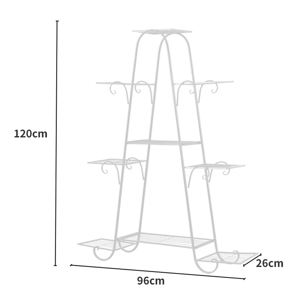 Levede Outdoor Indoor Metal Plant Stand - Levede