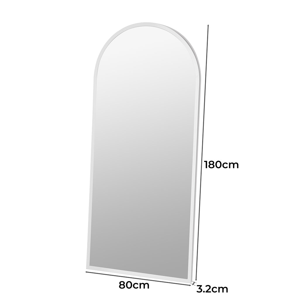 180X80cm Full Length Mirrors Arch Floor Dressing Standing Mirror Makeup
