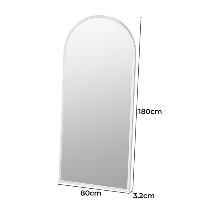 180X80cm Full Length Mirrors Arch Floor Dressing Standing Mirror Makeup