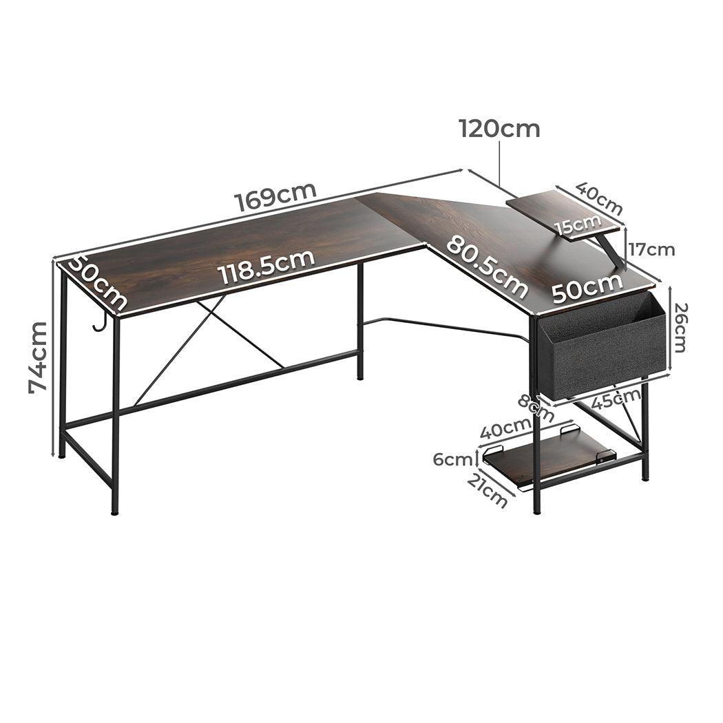 Levede Computer Desk Corner Desk - Levede