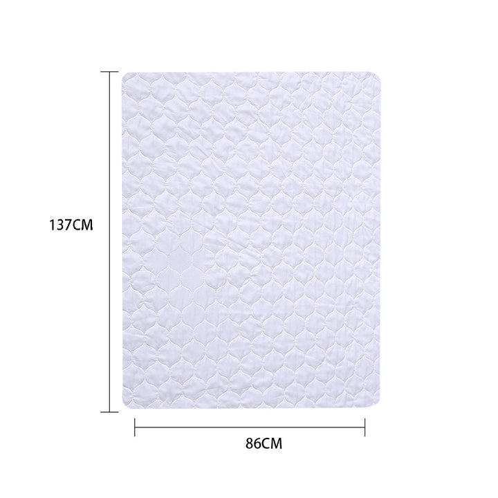 4 Layers Waterproof Bed Pad - 2Pc