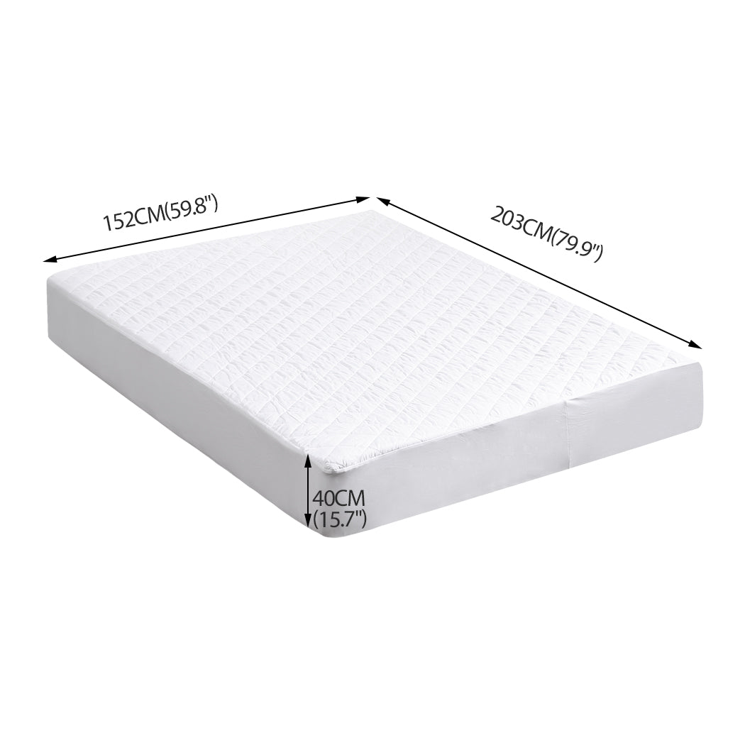 DreamZ Fully Fitted Waterproof Microfiber Mattress Protector - Levede