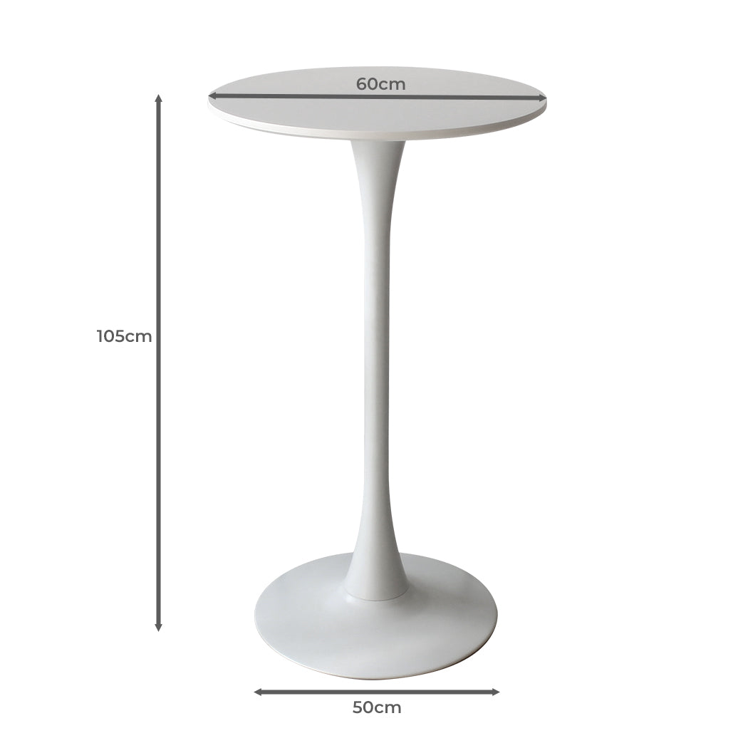 Levede 2x Round Bar Table Pub Tables - Levede