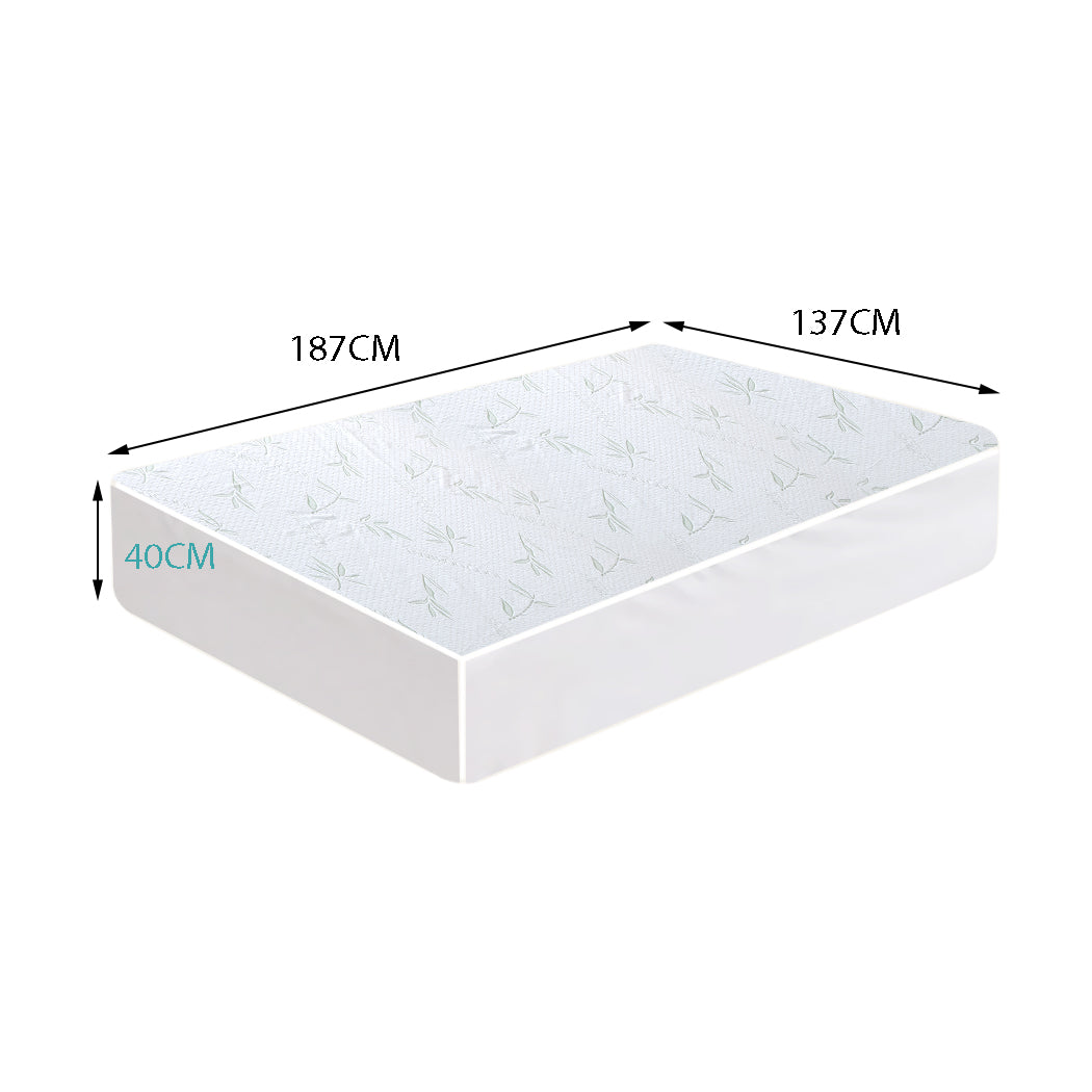 DreamZ Fully Fitted Waterproof Breathable Mattress Protector - Levede