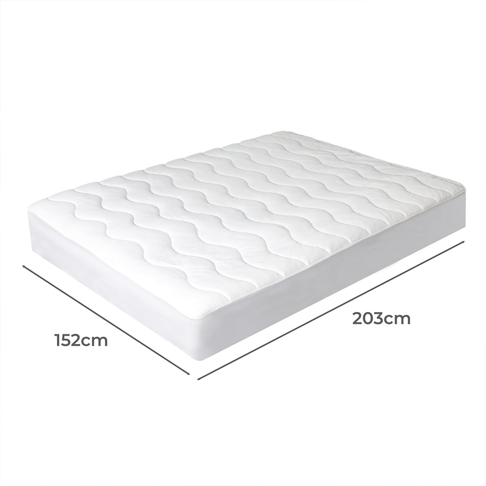 Dreamz Cool Mattress Topper Protector - Levede