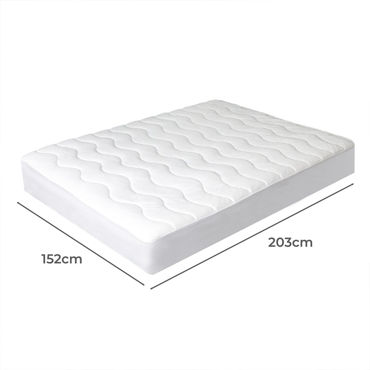 Dreamz Cool Mattress Topper Protector - Levede