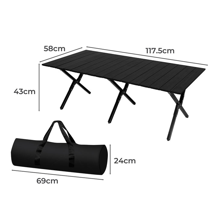 Levede Folding Camping Table - Portable and Foldable Design - Levede