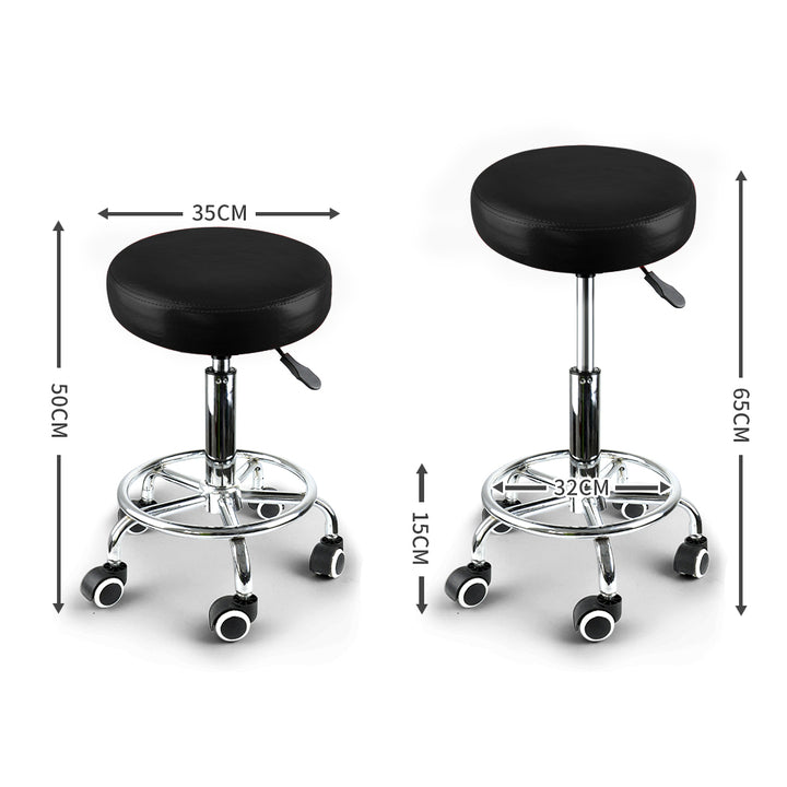 Levede Swivel Salon Barstool Hairdressing Stool - Levede