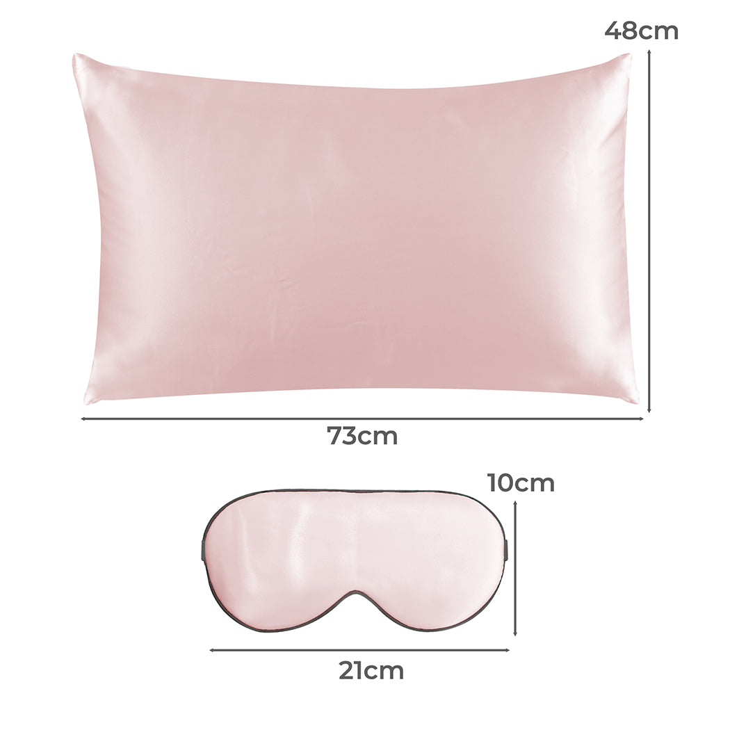 DreamZ 100% Mulberry Silk Pillow Case Pink-1831592949817937922