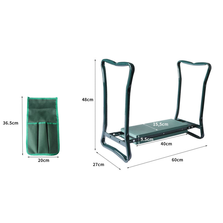 Outdoor Foldable Garden Kneeler Seat - Levede