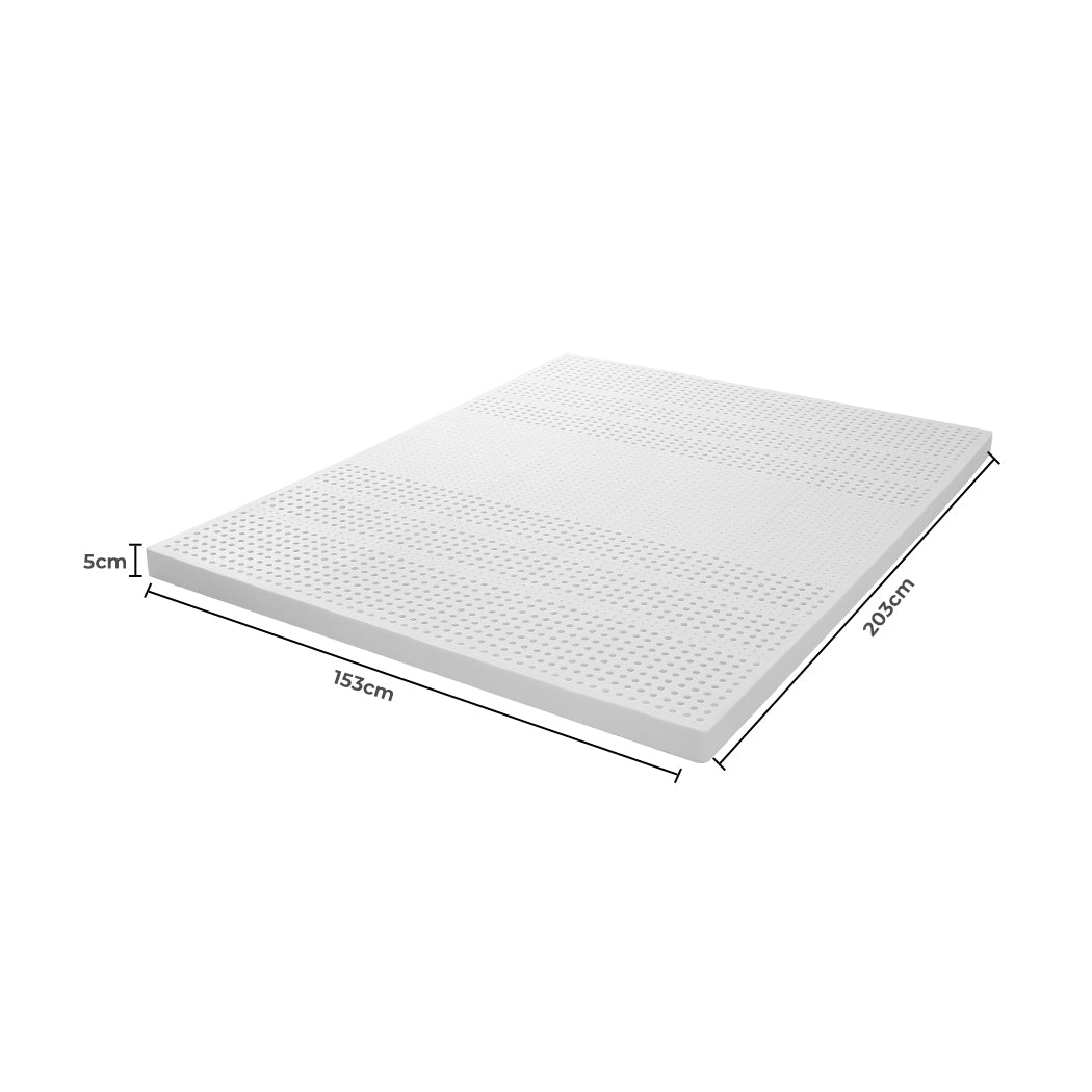 Dreamz Latex Mattress Topper Queen Bed-1831592530957963266