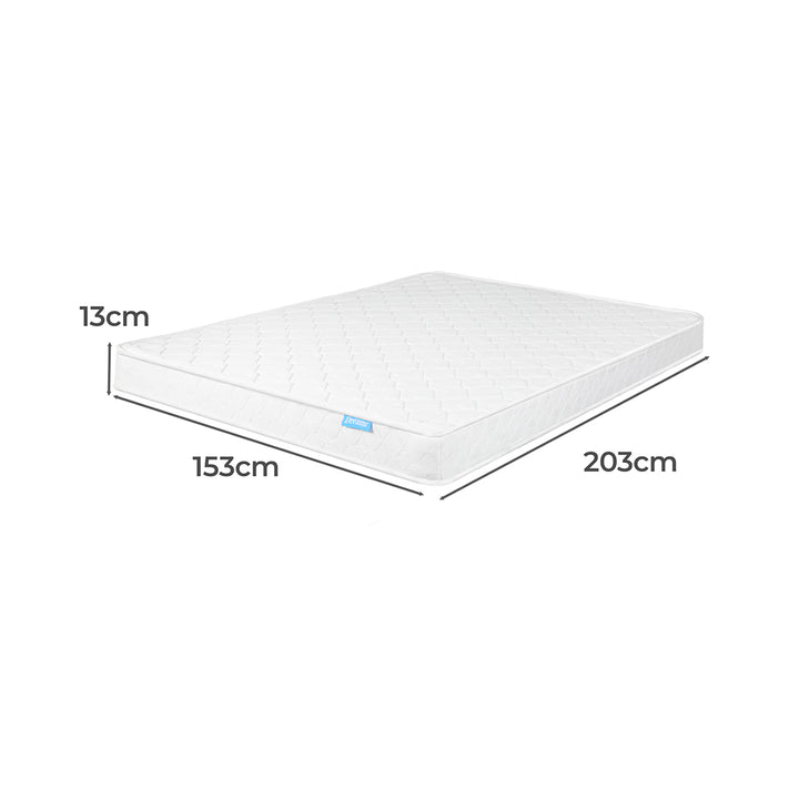 Dreamz Mattress Spring Coil Bonnell Bed Sleep Foam Medium Firm 13CM - Levede