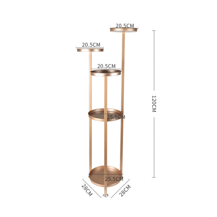 Levede Plant Stand Outdoor Indoor Flower Rose Gold Large-1831592762852642818